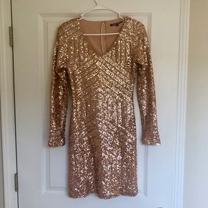 STUNNING Gianni Bini Sequined Dress S
